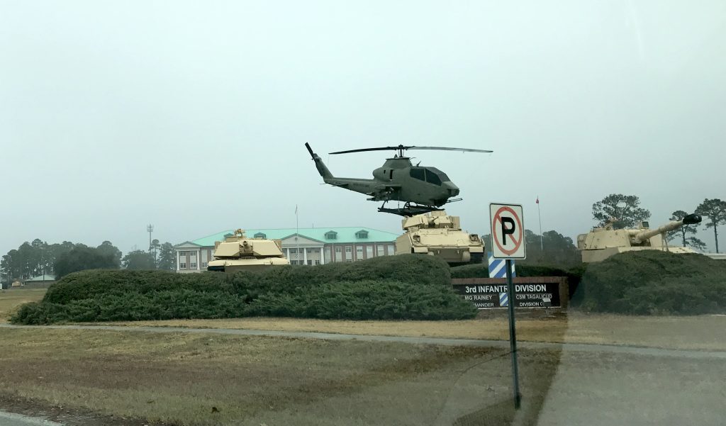 Helicopter landing